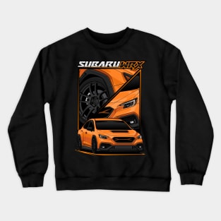 VB WRX in Solar Orange (stock fenders) Crewneck Sweatshirt